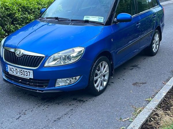 Skoda Fabia Estate, Diesel, 2014, Blue