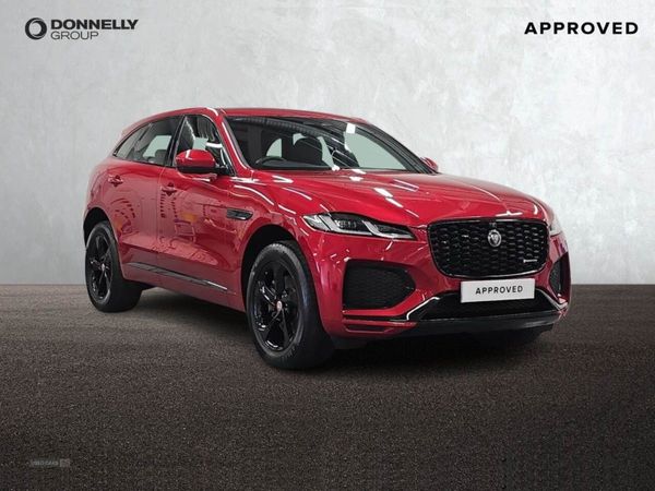 Jaguar F-Pace , Diesel, 2021, Red