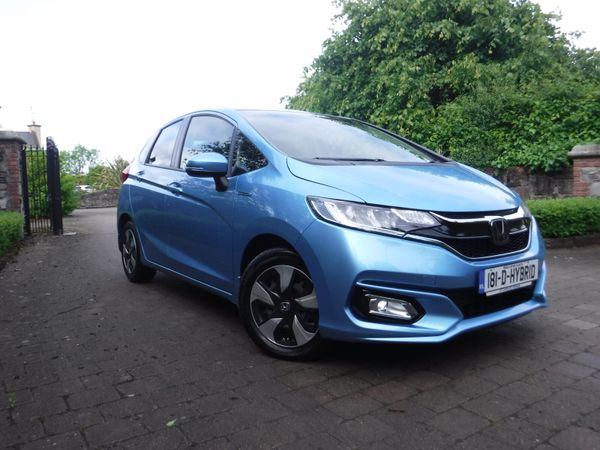 Honda Fit Hatchback, Petrol Hybrid, 2018, Blue