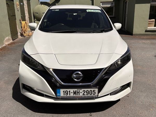 Nissan Leaf Hatchback, Electric, 2019, White