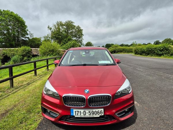BMW 2-Series Hatchback, Petrol Plug-in Hybrid, 2017, Red