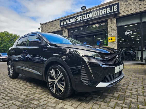 Peugeot 3008 Hatchback, Petrol Plug-in Hybrid, 2022, Black