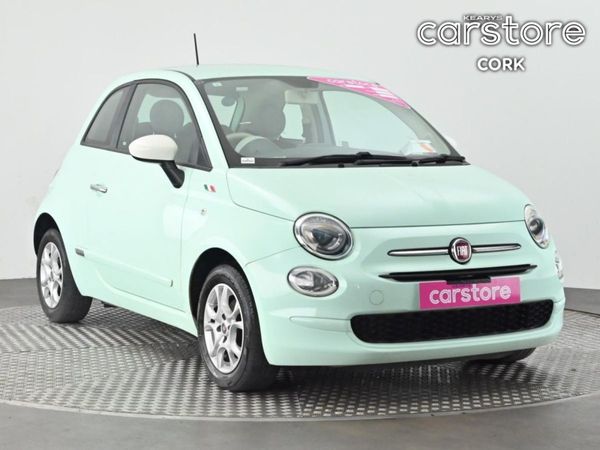 Fiat 500 Hatchback, Petrol, 2017, Green