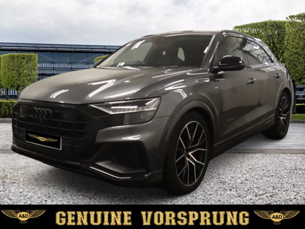 Audi Q8 SUV, Petrol Hybrid, 2021, Grey