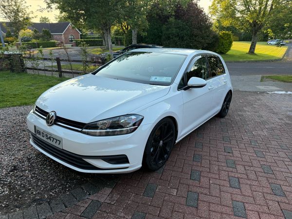 Volkswagen Golf Hatchback, Petrol, 2018, White