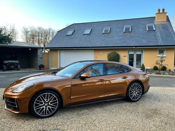 Porsche Panamera Hatchback, Petrol Plug-in Hybrid, 2024, Yellow