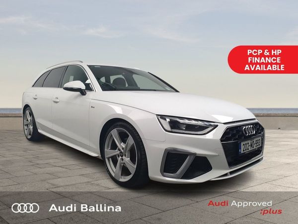 Audi A4 Estate, Diesel, 2020, White