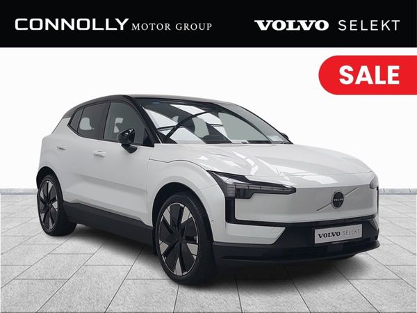 Volvo EX30 SUV, Electric, 2024, White