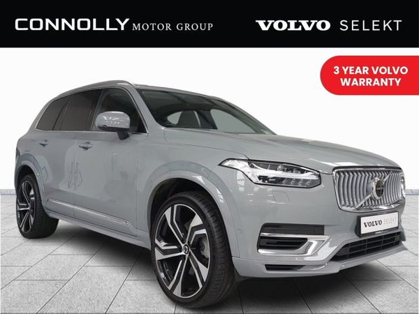 Volvo XC90 SUV, Petrol Plug-in Hybrid, 2024, Grey