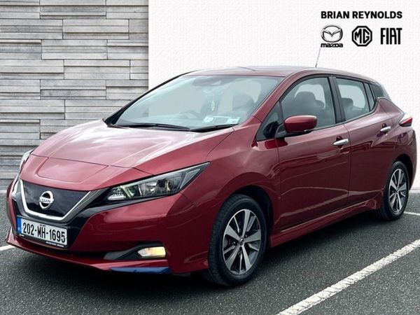 Nissan Leaf Hatchback, Electric, 2020, Red