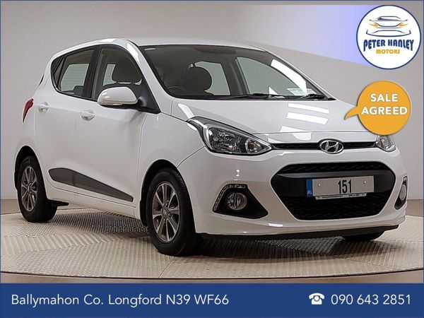 Hyundai i10 Hatchback, Petrol, 2015, White