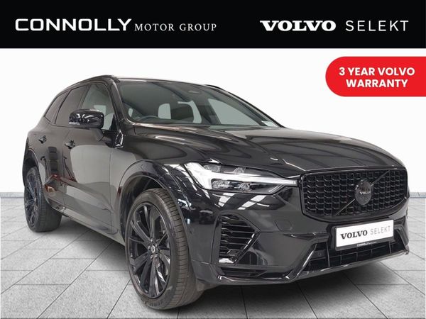 Volvo XC60 SUV, Petrol Plug-in Hybrid, 2024, Black