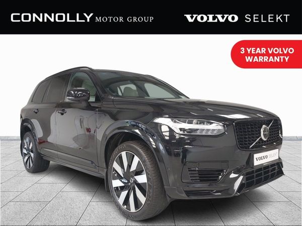 Volvo XC90 SUV, Petrol Plug-in Hybrid, 2024, Black
