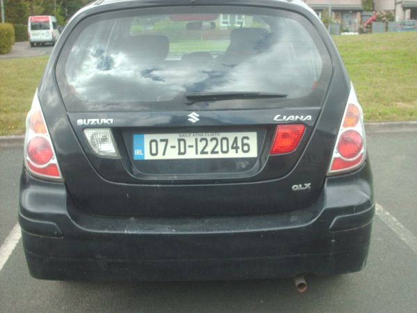 Suzuki Liana Hatchback, Petrol, 2007, Black
