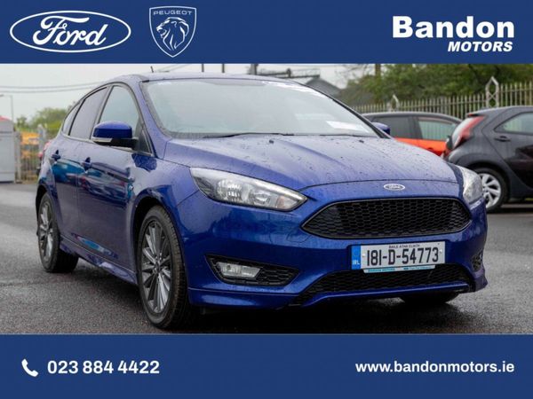 Ford Focus Hatchback, Petrol, 2018, Blue
