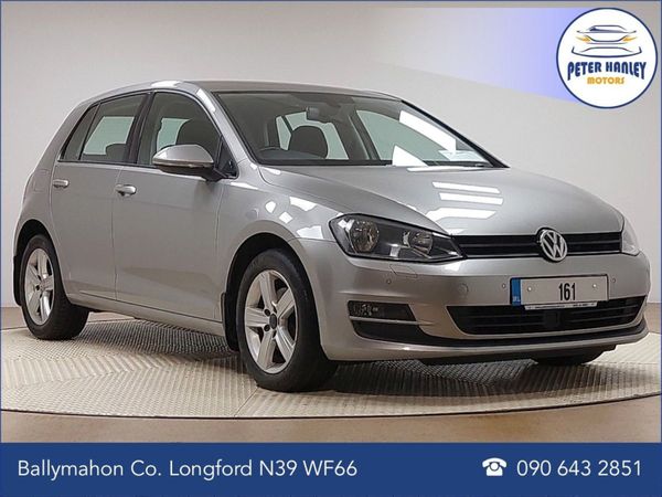 Volkswagen Golf Hatchback, Diesel, 2016, Silver