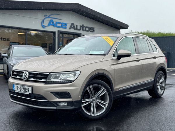 Volkswagen Tiguan SUV, Diesel, 2018, Beige