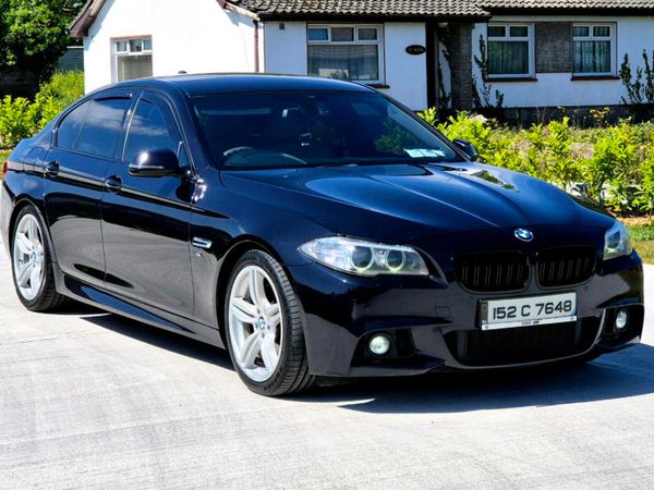 BMW 5-Series Saloon, Diesel, 2015, Black