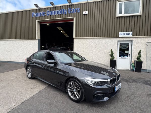 BMW 5-Series Saloon, Diesel, 2017, Grey
