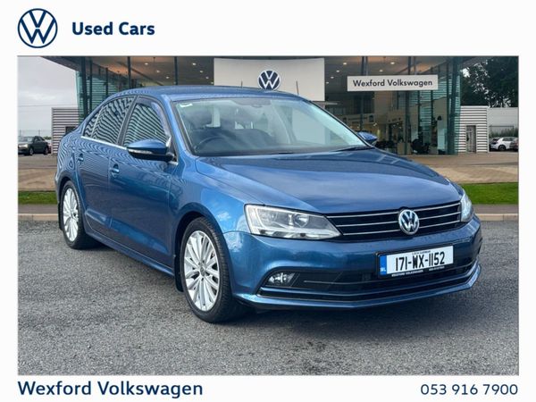 Volkswagen Jetta Saloon, Diesel, 2017, Blue