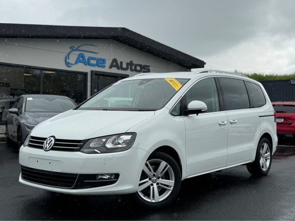 Volkswagen Sharan MPV, Petrol, 2019, White