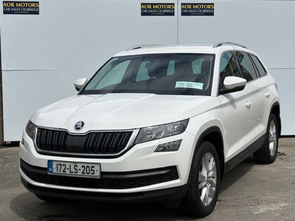 Skoda Kodiaq SUV, Petrol, 2017, White