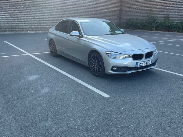BMW 3-Series Saloon, Petrol, 2017, Silver