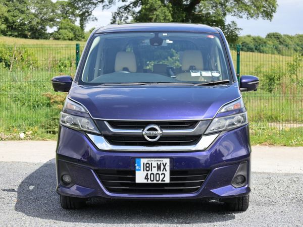 Nissan Serena MPV, Petrol Hybrid, 2018, Blue