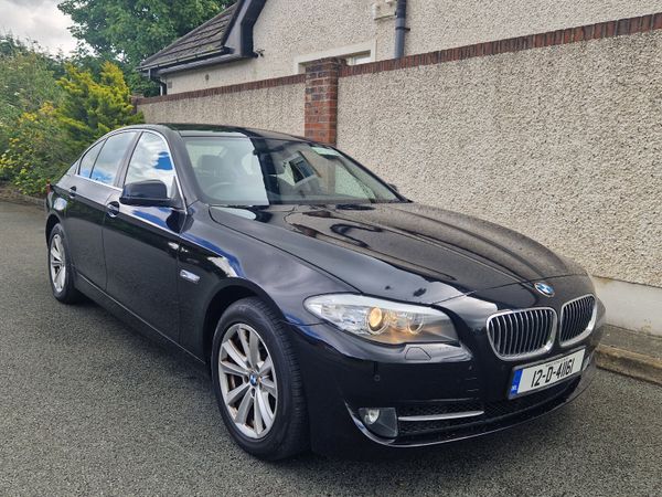 BMW 5-Series Saloon, Diesel, 2012, Black