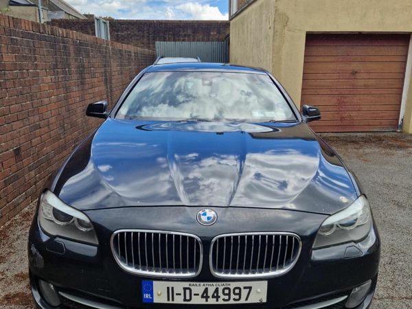 BMW 5-Series Saloon, Diesel, 2011, Black