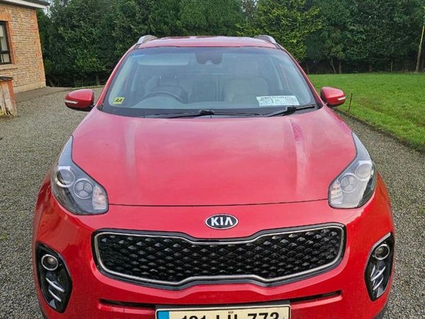 Kia Sportage SUV, Diesel, 2018, Red