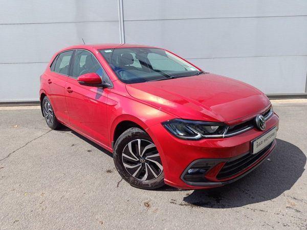 Volkswagen Polo Hatchback, Petrol, 2023, Red