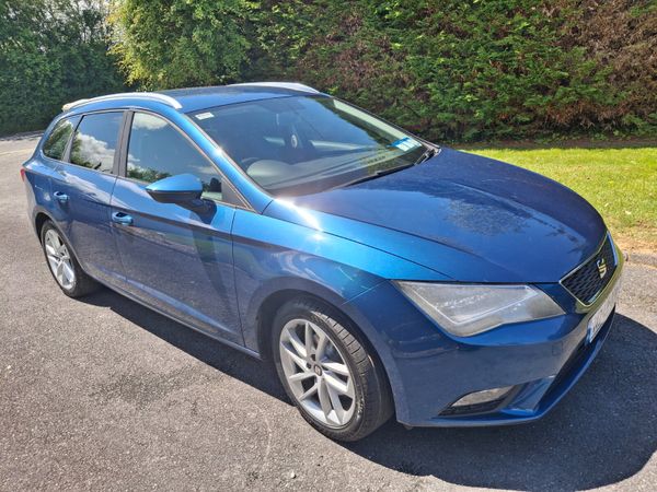 SEAT Leon Estate, Diesel, 2014, Blue