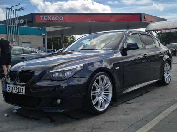 BMW 5-Series Saloon, Diesel, 2008, Black