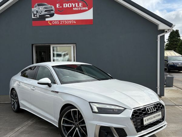 Audi A5 Coupe, Diesel Hybrid, 2023, White