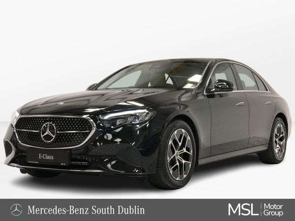 Mercedes-Benz E-Class Saloon, Petrol Hybrid, 2025, Black