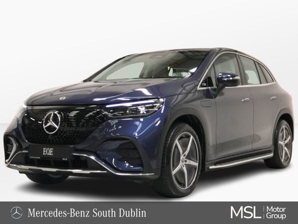 Mercedes-Benz EQE SUV, Electric, 2025, Blue
