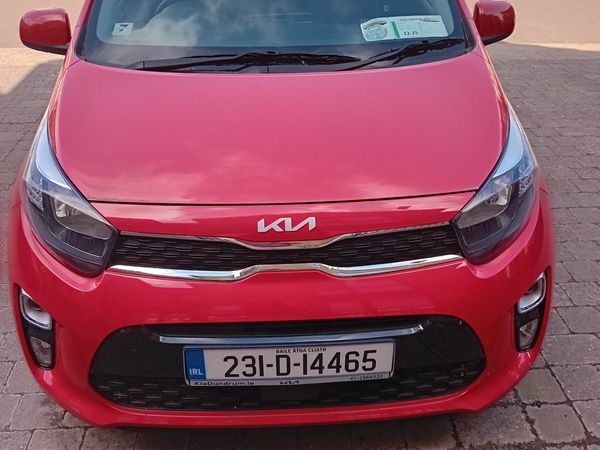 Kia Picanto Hatchback, Petrol, 2023, Red
