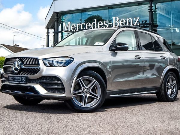 Mercedes-Benz GLE SUV, Diesel Plug-in Hybrid, 2022, Silver