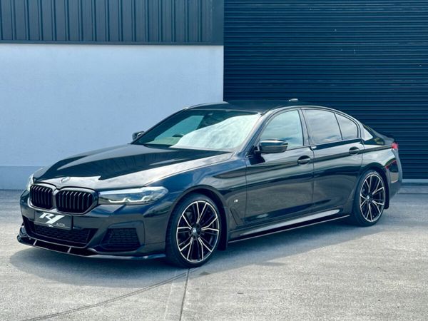 BMW 5-Series Saloon, Diesel, 2020, Black