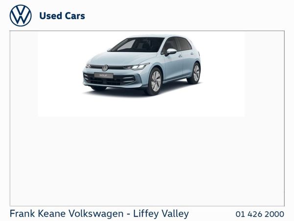 Volkswagen Golf Hatchback, Petrol, 2025, Blue
