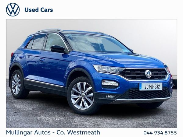Volkswagen T-Roc SUV, Diesel, 2020, Blue