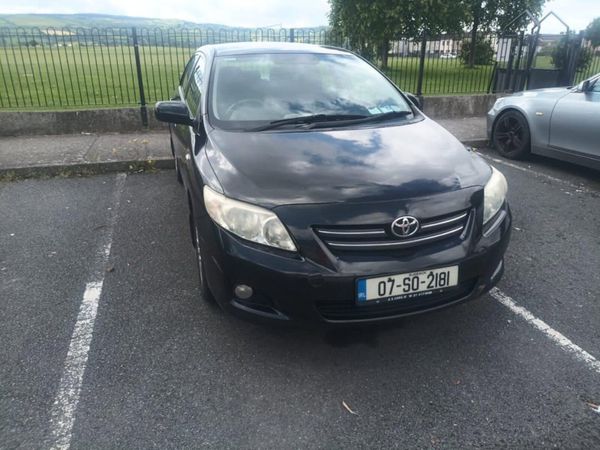 Toyota Corolla Saloon, Petrol, 2007, Black