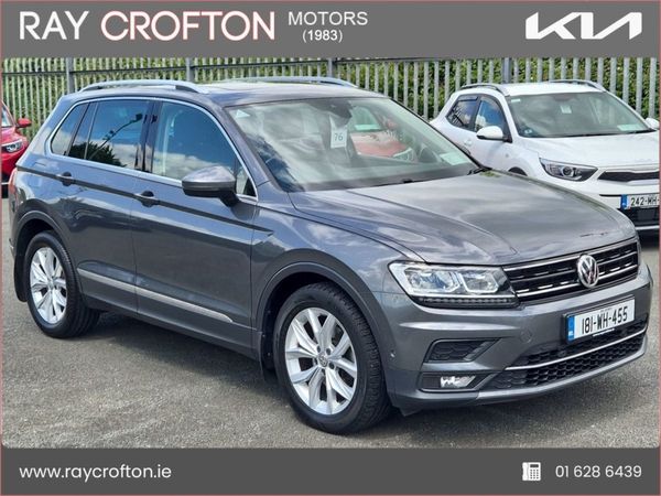 Volkswagen Tiguan SUV, Diesel, 2018, Grey