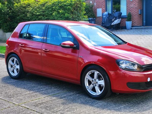 Volkswagen Golf Hatchback, Diesel, 2009, Red