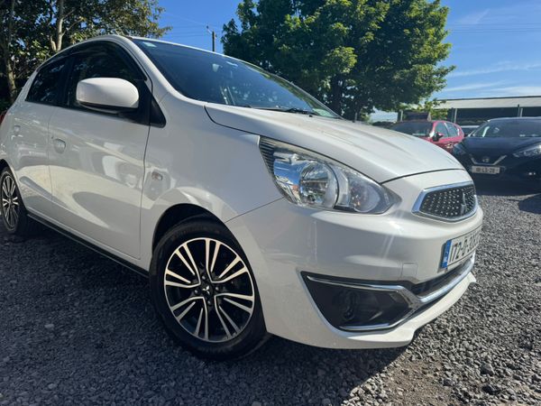 Mitsubishi Mirage Hatchback, Petrol, 2017, White