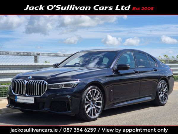 BMW 7-Series Saloon, Diesel Hybrid, 2020, Black