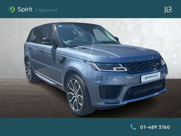 Land Rover Range Rover Sport SUV, Petrol Plug-in Hybrid, 2022, Blue