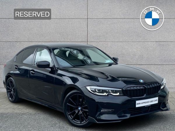 BMW 3-Series Saloon, Diesel, 2019, Black