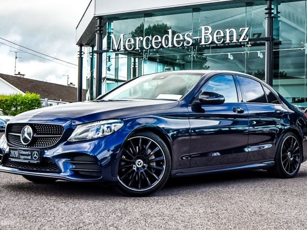 Mercedes-Benz C-Class Saloon, Diesel Plug-in Hybrid, 2020, Blue